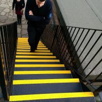GRP Stair Tread Covers Application